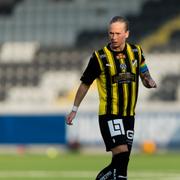 Häckens Filippa Curmark under finalen i Svenska Cupen mellan Häcken och Piteå den 1 maj 2024 i Göteborg. 
