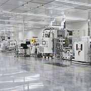 Bild från fabriken i Skellefteå.