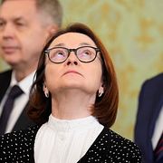 Den ryska centralbankschefen Elvira Nabiullina.