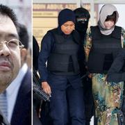 Kim Jong-Nam/en av de misstänkta kvinnorna, Doan Thi Huong, anländer till domstolen utanför Kuala Lumpur. 