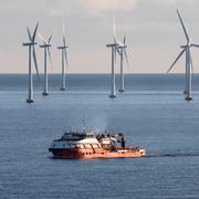 Vindkraftverk i Öresund.