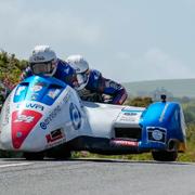 Bild från tävlingarna på Isle of Man.