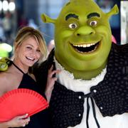 Cameron Diaz med Shrek, 2007