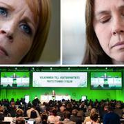 Annie Lööf och Åsa Romson.