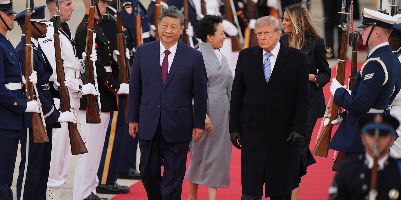 Xi och Trump.