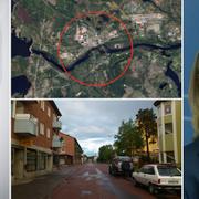 Arkivbilder: Målare, Dalgatan i Sveg, Magdalena Andersson (S). Satellitbild på Sveg.