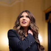 Kristi Noem, minister för inrikes säkerhet. 