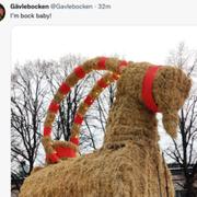 ”Gävlebockens” tweet, Rådhusesplanaden. 