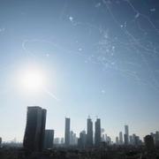 Tel Aviv under morgonen, svensk tid. 