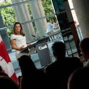 Kanadas utrikesminister Chrystia Freeland. 