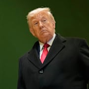 Trump på Världsekonomiskt forum i Davos.