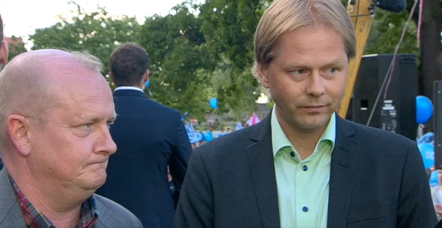 Dick Erixon och Anders Lindberg. SVT