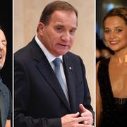 Springsteen, Löfven, Vikander, Damon