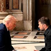 När Donald Trump blev USA:s president igen ville han avsluta stödet till Ukraina. Nu har han ändrat sig. 