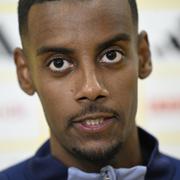 Arkivbild på Alexander Isak.