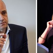 Nedgång för M och uppgång för C