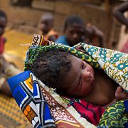 Arkivbild från 2012: Nyfödd i Gabu, Guinea-Bissau.