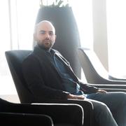 Roberto Saviano under sitt besök på Bokmässan i Göteborg 2017. 