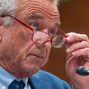 Robert F Kennedy Jr, USA:s hälsominister, under en utfrågning i kongressen. 