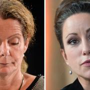 Cilla Benkö och Lisa Nilsson