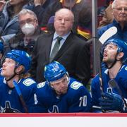 Bruce Boudreau i båset.