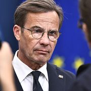 Statsminister Ulf Kristersson (M).