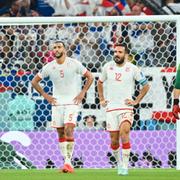 Tunisiens Nader Ghandri, Ali Maaloul, Aymen Dahmen och Issam Jebali