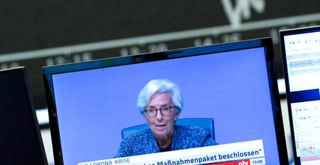 ECB-chefen Lagarde.  Ralph Orlowski / REUTERS