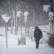 Bild från Stockholm på nyårsdagen