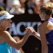 Angelique Kerber och Kristyna Pliskova.