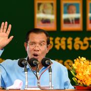 Premiärminister Hun Sen. 