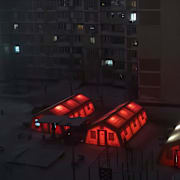 Nödtält med värme har ställts upp efter att elen slagits ut i Kyiv.