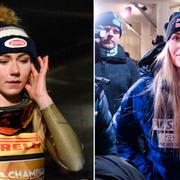 Mikaela Shiffrin och Lindsey Vonn. 