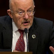 Nationella underrättelsechefen James R Clapper.