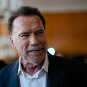 77-åriga Arnold Schwarzenegger.