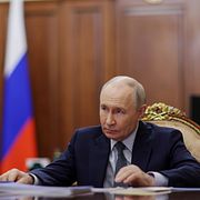 Rysslands president Vladimir Putin.