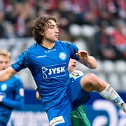 Alexander Lind i en match mellan Silkeborg och Viborg.