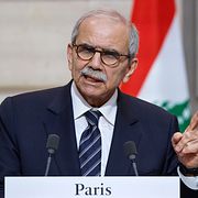 Libanons premiärminister Nawaf Sala.