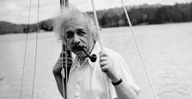Albert Einstein.  AP