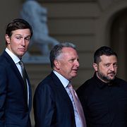 Kushner, Witkoff och Zelenskyj.