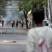 Rangoon, Myanmar.