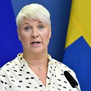 Äldre- och socialförsäkringsminister Anna Tenje (M) 