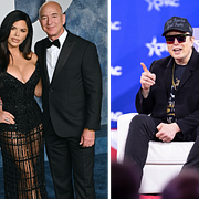 Jeff Bezos/Elon Musk/Mark Zuckerberg.