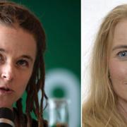 Amanda Lind och Pernilla Stålhammar.