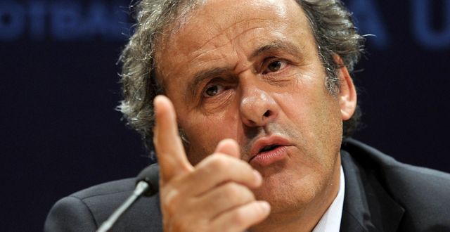 Michel Platini FABRICE COFFRINI / AFP