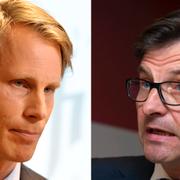 FI:s Martin Noréus och Erik Thedéen.