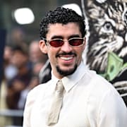 Bad Bunny på premiären av ”Caught Stealing” i augusti 2025.