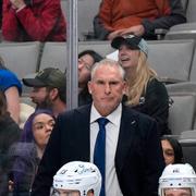 Craig Berube under en match mot San Jose Sharks den 16 november i år.