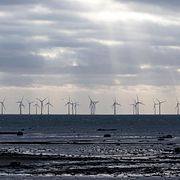 Havsbaserad vindkraftspark i Öresund.