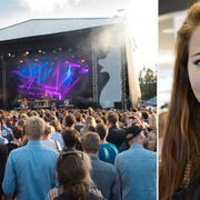 Arkivbild från Way out West i Göteborg. Till höger Alice Teodorescu.  